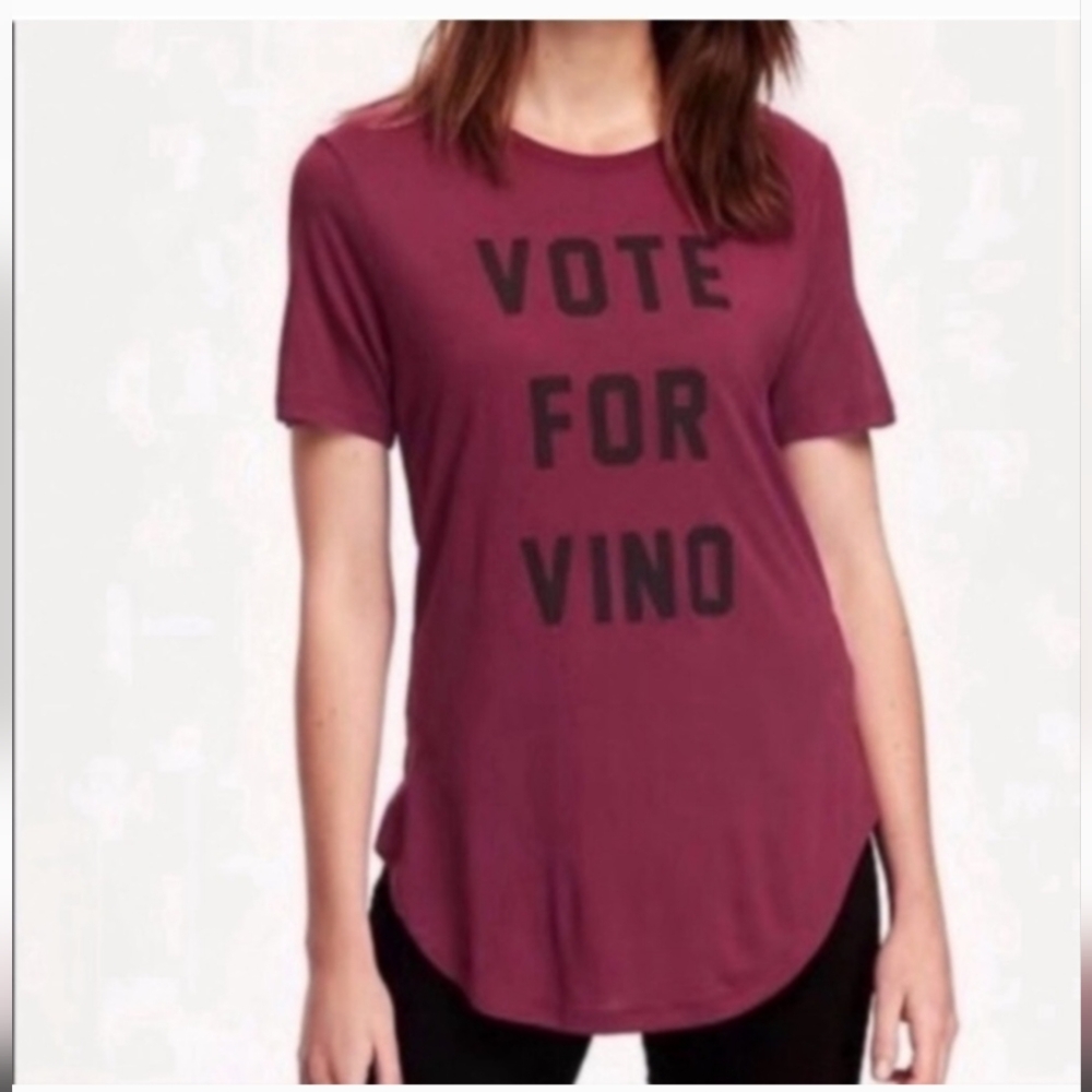 Old Navy Vote For Vino Tee Size Medium